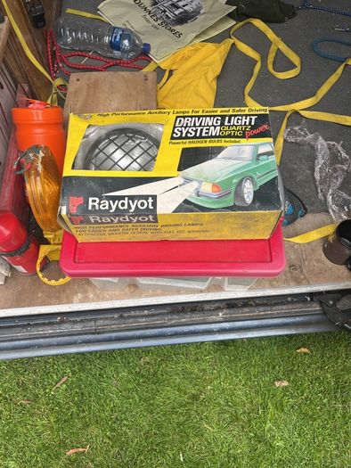 Never used in original box spot lamps. Raydyot