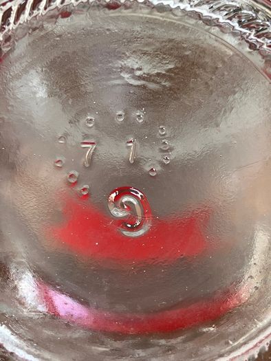 Vintage Italian Glass Decanter by Modder