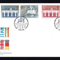1984 Great Britain Europa Commemorative Stamps Royal Mail Addressed First Day Cover (FDC)