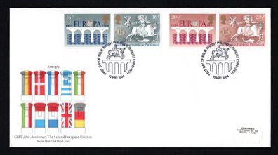 1984 Great Britain Europa Commemorative Stamps Royal Mail Addressed First Day Cover (FDC)