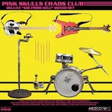 mezco pink skulls gig from hell exclusive version 1/12
