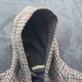 Hammond & Co Plaid Duffle Coat Mens Medium Image 4