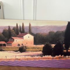 Canvas picture of French countryside