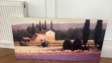 Canvas picture of French countryside