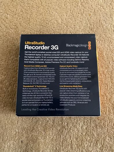 Ultra studio Recorder 3D