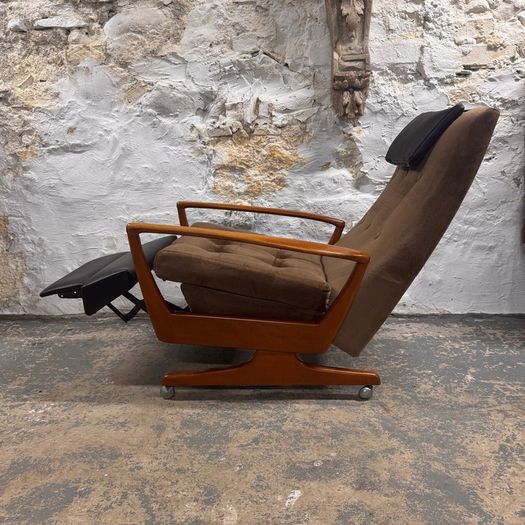Rare Mid Century 1950's Parker Knoll Recliner