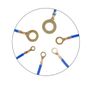 25742 150PCS Ring Lugs Eyes Copper Crimp Terminals Cable Wire Connector Kit Image 6