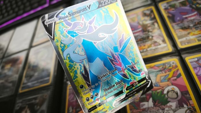 Hisuian Samurott V ! Ultra Rare ! from Astral Radiance Set ! 2022 ! Pokemon Card !