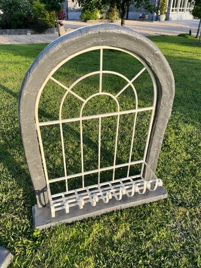 Pair of Decorative Garden Window Planters / Wall Features