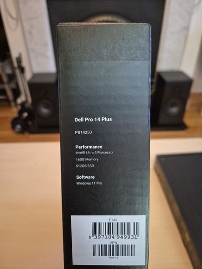 Dell Pro 14 Plus laptop, NEW, warranty untill 2029