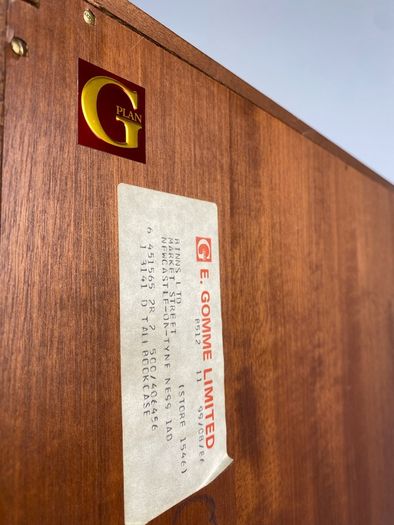 Mid Century G Plan Fresco Teak Bookcase