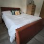Beautiful Std 4ft 6 " Bed Image 2