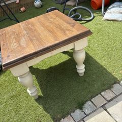 solid wood table