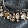 LEVI'S customised with lace and jewels Sz 10 UK Image 10