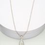 925 Vintage Sterling Silver Celtic Knot Necklace Image 7