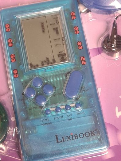 Lexibook Junior Cool Pack Fm Lcd Game TETRIS Light Sound Ball And Mini Fm Radio With Headphones Brand New