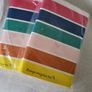 Rainbow paper table cover, party paper table runner NEW 180X120 cm Image 3