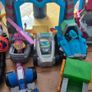 Paw patrol Dino Tower, and characters with 2 revup cars Image 2