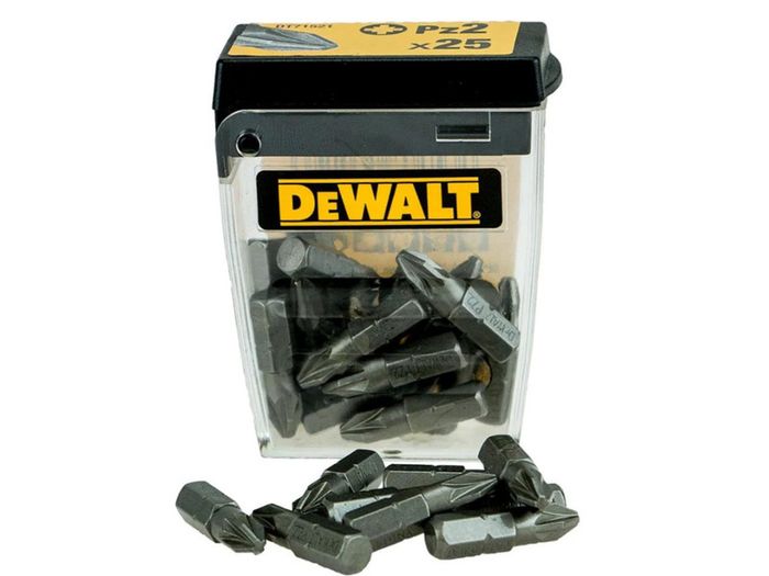 DeWalt DT71521-QZ 25mm PZ2 Standard Tic Tac 25pc