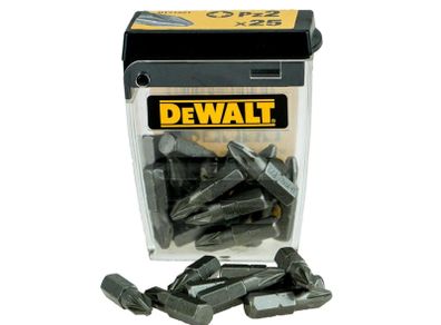 DeWalt DT71521-QZ 25mm PZ2 Standard Tic Tac 25pc
