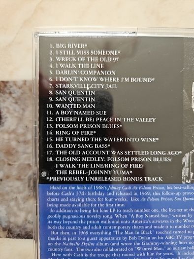 Johnny Cash CD - At San Quentin