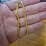 Delicate golden imitation chain Image 2