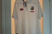 Canterbury British &amp; Irish Lions 2025 Poly Polo shirt in Egret