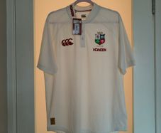 Canterbury British & Irish Lions 2025 Poly Polo shirt in Egret