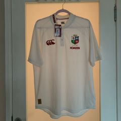 Canterbury British & Irish Lions 2025 Poly Polo shirt in Egret