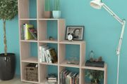 Staircase Bookcase/Display Shelf 142 cm Oak