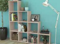main image for ad Staircase Bookcase/Display Shelf 142 cm Oak