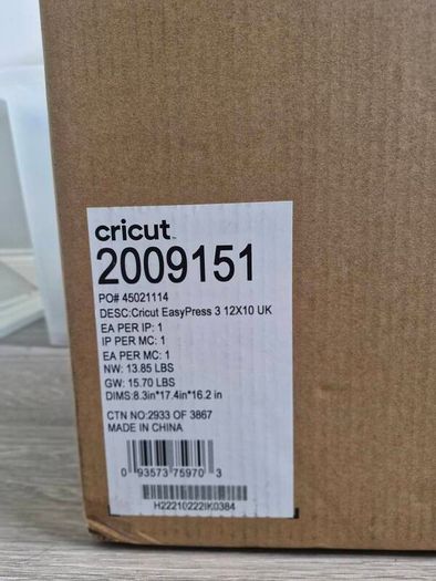 Cricut Easypress 3 & Cricut Easypress Mat