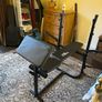 Adjustable Multi Gym Bench, Preacher Curl, Lat Pulldown, Barbell, EZ Bar, Adjustable Dumbbells + 47.5kg Weight Set Image 2