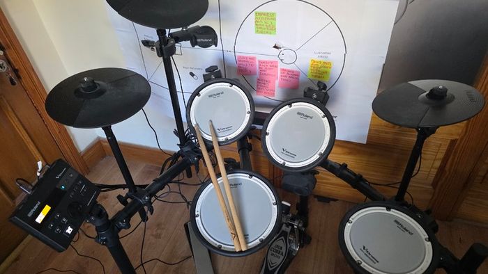 Roland V-Drums TD-07 electronic drum kit