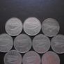 10 Irish coins@1 Pound (1990) Image 5