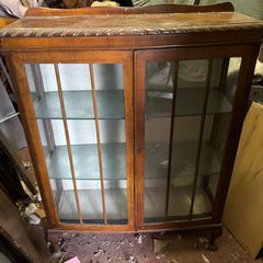 Wooden Display Cabinet