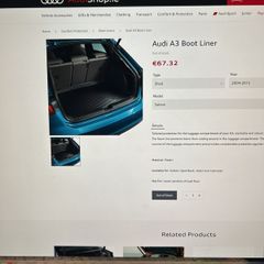 Car -> Audi A3 Boot Linet