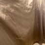 one pair of Gold Satin curtains with dimensions of 100cm width and 90cm high Image 10