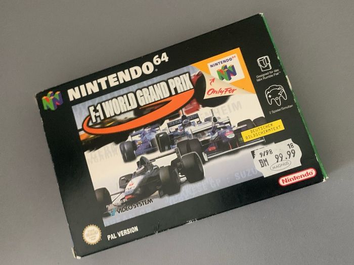 F1 World Grand Prix N64 Nintendo 64 Boxed