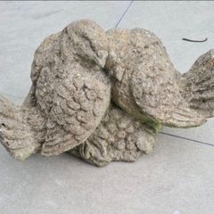 Lovebirds Stone Statue