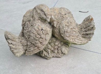 Lovebirds Stone Statue