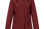Brand New Women's Lightweight Transitional Softshell Coat Hooded Windbreaker Parka