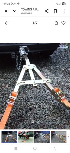 3.5 ton..Heavy duty A towing Frame...Brand new in box..