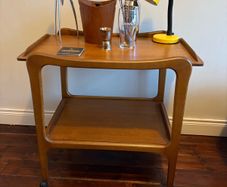 Vintage Mid-Century Danish Drinks Trolley / Bar Cart c1960
