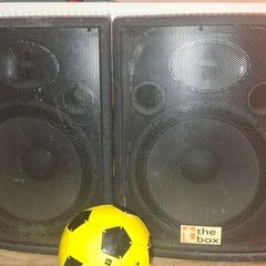 PAISECO High Performance 360-Watt PA Speakers with 15" Woofer and DualElectto-Dynami Drivern speakers