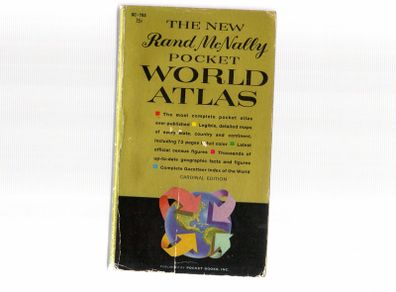 The New Rand Mcnally Pocket World Atlas (1961)