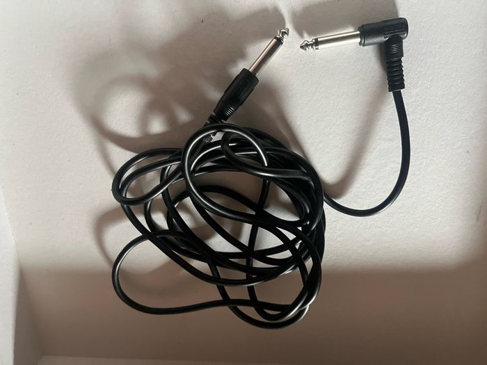 electric guitar Instrument Cable Black 3 meters