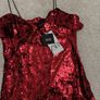 Zara red dress (S) Image 2