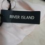 New River  Island  Light Pink Sheer Skirt. S.12 Image 7