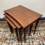 Set of Three Antique Nesting Tables , Early 20th Century Image 4